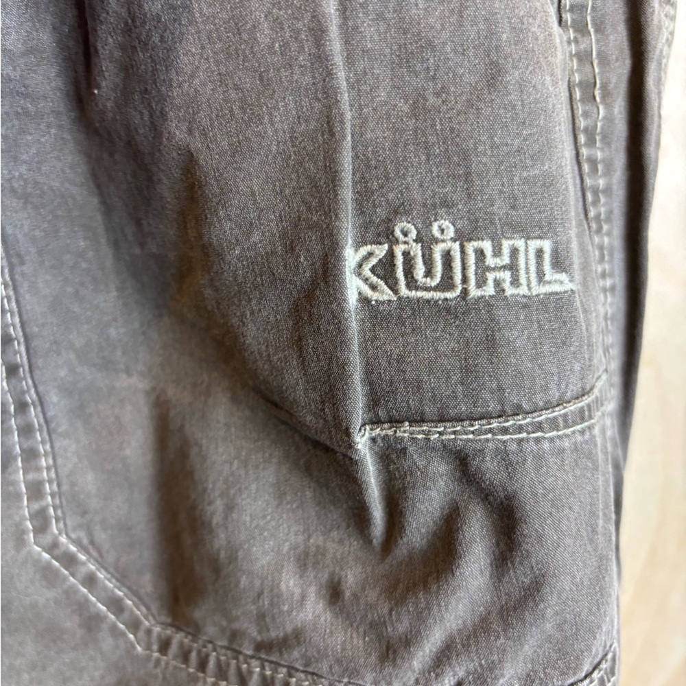 Kuhl Cargo Shorts Mens 36 Vintage Patina Dye Utility - Picture 3 of 8